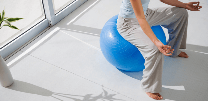 is yoga ball the best solution for back pain